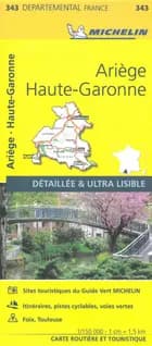 France blad 343: Ariege, Haute Garonne