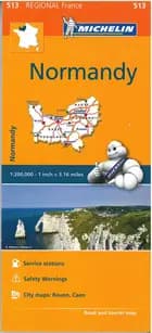 Michelin France blad 513: Normandie / Normandy