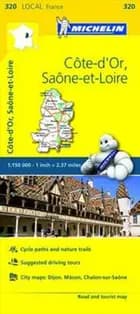 France blad 320: Cote dOr, Saone et Loire