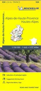 France blad 334: Alpes de Haute Provence, Hautes Alpes