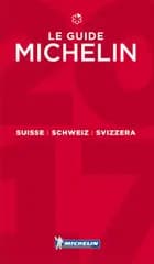 Michelin Hotels & Restaurants Suisse Schweiz Svizzera 2017