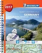 Michelin Tourist & Motoring Atlas Germany, Benelux, Austria, Switzerland, Czech Republic 2017