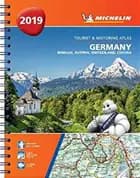 Michelin Tourist & Motoring Atlas Germany, Benelux, Austria, Switzerland, Czech Republic 2019