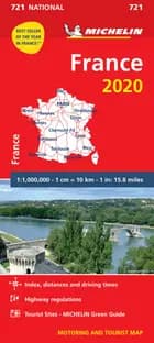 France 2020, Michelin National Map 721