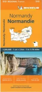 Michelin France blad 513: Normandy / Normandie