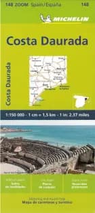 Michelin Spain Zoom Blad 148: Costa Daurada af Michelin
