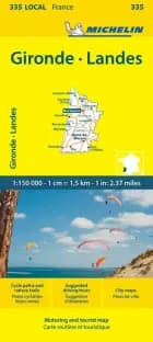 France blad 335: Gironde, Landes