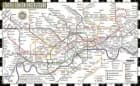 Streetwise London Underground Map - Laminated Map of the London Underground, England