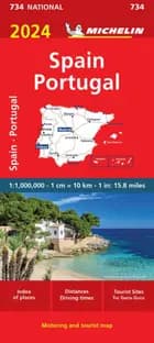Spain & Portugal 2024, Michelin National Map 734 - Michelin