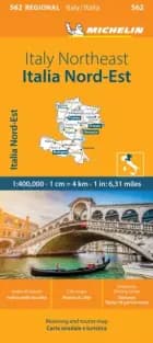 Michelin Italy Blad 562: Northeast - Michelin af Michelin
