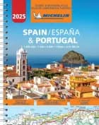 Spain & Portugal 2025 - Tourist And Motoring Atlas - Michelin af Michelin
