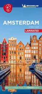 Amsterdam Street Map Laminated