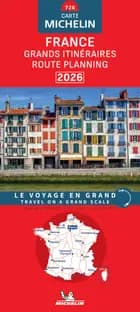 France Route Planning 2026, Michelin National Map 726