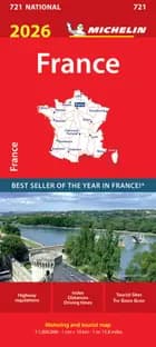France 2026,  Michelin National Map 721