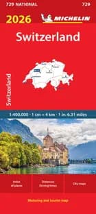 Switzerland 2026, Michelin National Maps 729