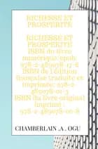 RICHESSE ET PROSPERITE