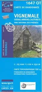 TOP25: 1647OT Vignemale - Ossau - Arrens - Cauterents, Parc National des Pyrénées