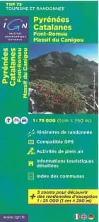 TOP75: 75021 Pyrénées Catalanes - Font-Romeu - Massif Canigou