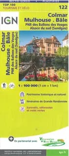 TOP100: 122 Colmar - Mulhouse - Bâle : PNR des Ballons des Vosges Alsace du Sud (Sundgau)