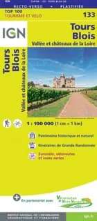 TOP100: 133 Tours - Blois : Vallée et chateaux de la Loire - IGN