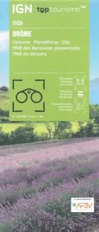 TOP100: D26: Drome - Valence Montelimar Die PNR des Baronnies provencales PNR du Vercors
