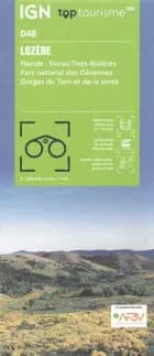 TOP100: D48: Lozère - Mende - Florac-Trois-Rivieres Parc national des Cevennes Gorges du Tarn et de la Jonte