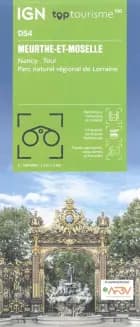 TOP100: D54: Meurthe-et-Moselle - Nancy Toul Parc naturel regional de Lorraine af IGN
