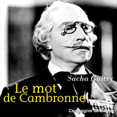 Le Mot de Cambronne af Sacha Guitry