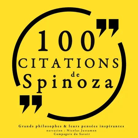 100 citations de Spinoza af Baruch Spinoza