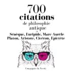 700 citations de philosophie antique af – Épictète, – Cicéron, – Aristote, Platon, Marc Aurèle, – Euripide og – Sénèque