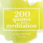 200 Quotes for Meditation
