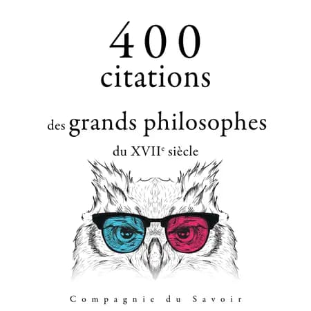 400 citations des grands philosophes du 17ème siècle af Blaise Pascal
