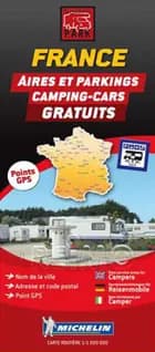 France: Autocamper map - Aires camping-cars