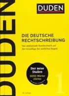 Duden (1) - Die deutsche Rechtschreibung - Duden