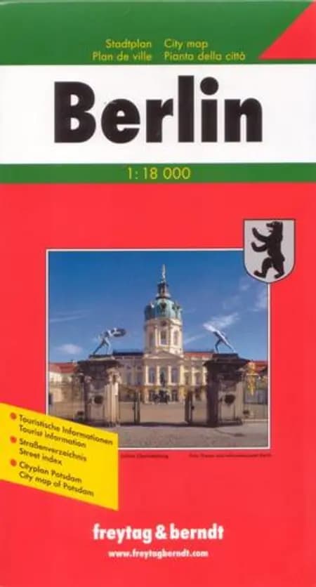 Berlin City Map af Freytag