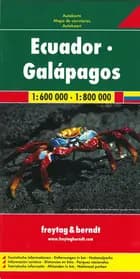 Ecuador - Galapagos, Freytag & Berndt Autokarte