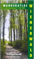 Wienerwald Wanderatlas mit kartenteil 1:40.000