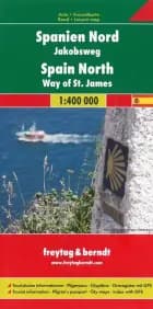 Spanien Nord - Camino de Santiago - Way of St. James - Jakobsweg af Freytag og Berndt