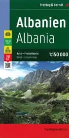 Albanien - Albania Road & Leisure Map