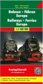 Railways + Ferries Europe af Freytag og Berndt