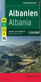 Albanien - Albania Road & Leisure Map