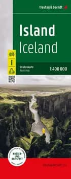 Iceland - Island Road Map - Freytag & Berndt