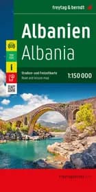 Albania - Albanien, Freytag & Berndt Road Map