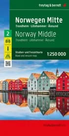 Freytag & Berndt Norwegen bl. 2: Norwegen Mitte / Norway Middle - Trondheim, Lillehammer, Ålesund