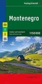 Montenegro Road and Leisure Map