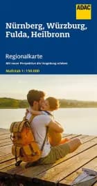 ADAC Regionalkarte: Blatt 12: Nürnberg,Würzburg, Fulda, Heilbron
