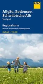 ADAC Regionalkarte: Blatt 15: Allgäu, Bodenseen