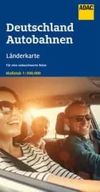 ADAC LänderKarte Deutschland Autobahnen