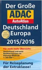 Der Grosse ADAC AutoAtlas Deutschland Europa 2015/2016