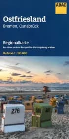 ADAC Regionalkarte: Blatt 4: Ostfriesland, Bremen, Osnabruck